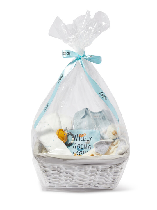 Baby Gift Hamper – 4 piece with Hello World Set image number 2
